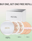 AGE20s Signature Essence Cover Pact Long stay + Refill 13 Ivory - Auryn Skin - Italia