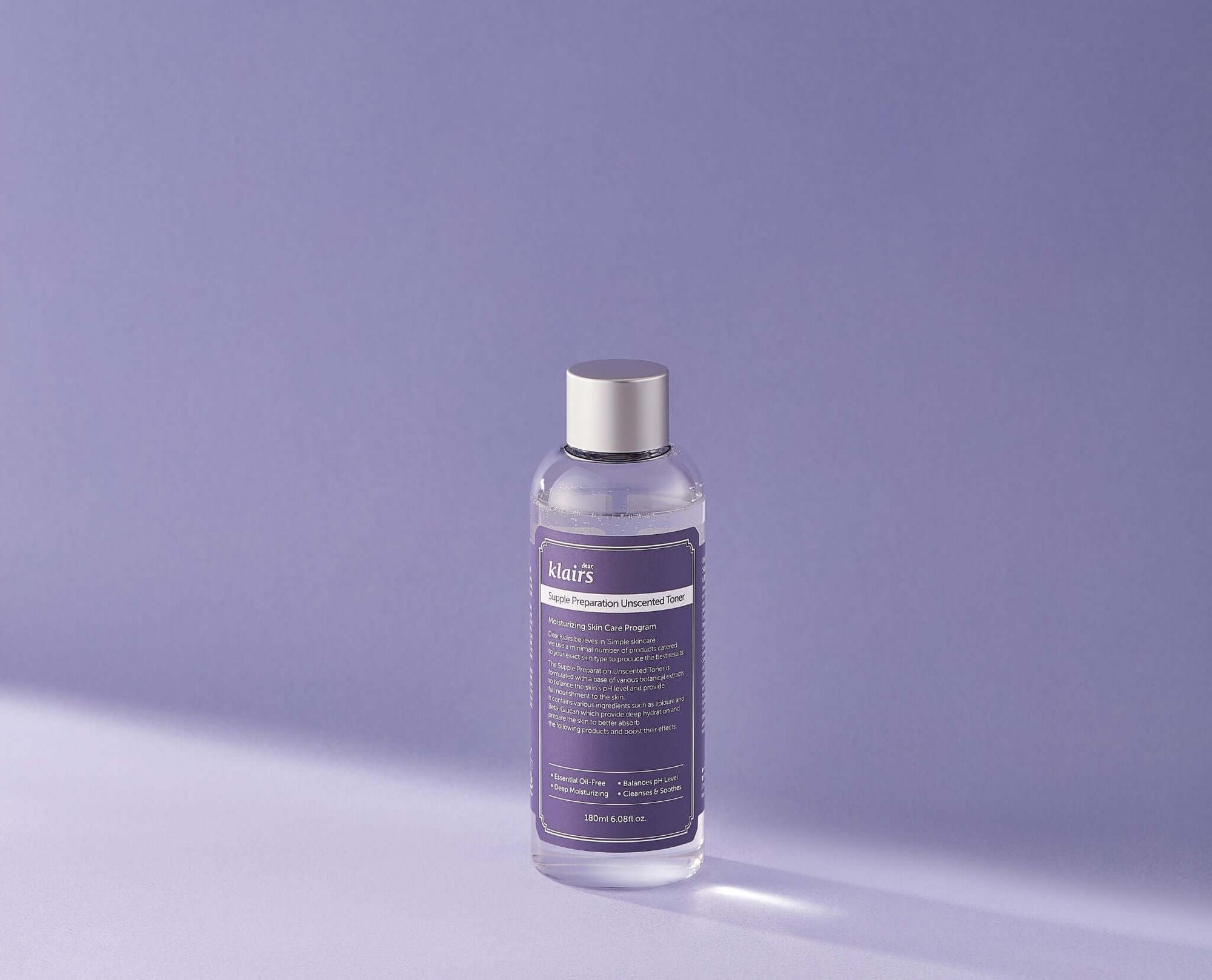 Klairs Supple Preparation Unscented Toner 180ml - Auryn Skin - Italia