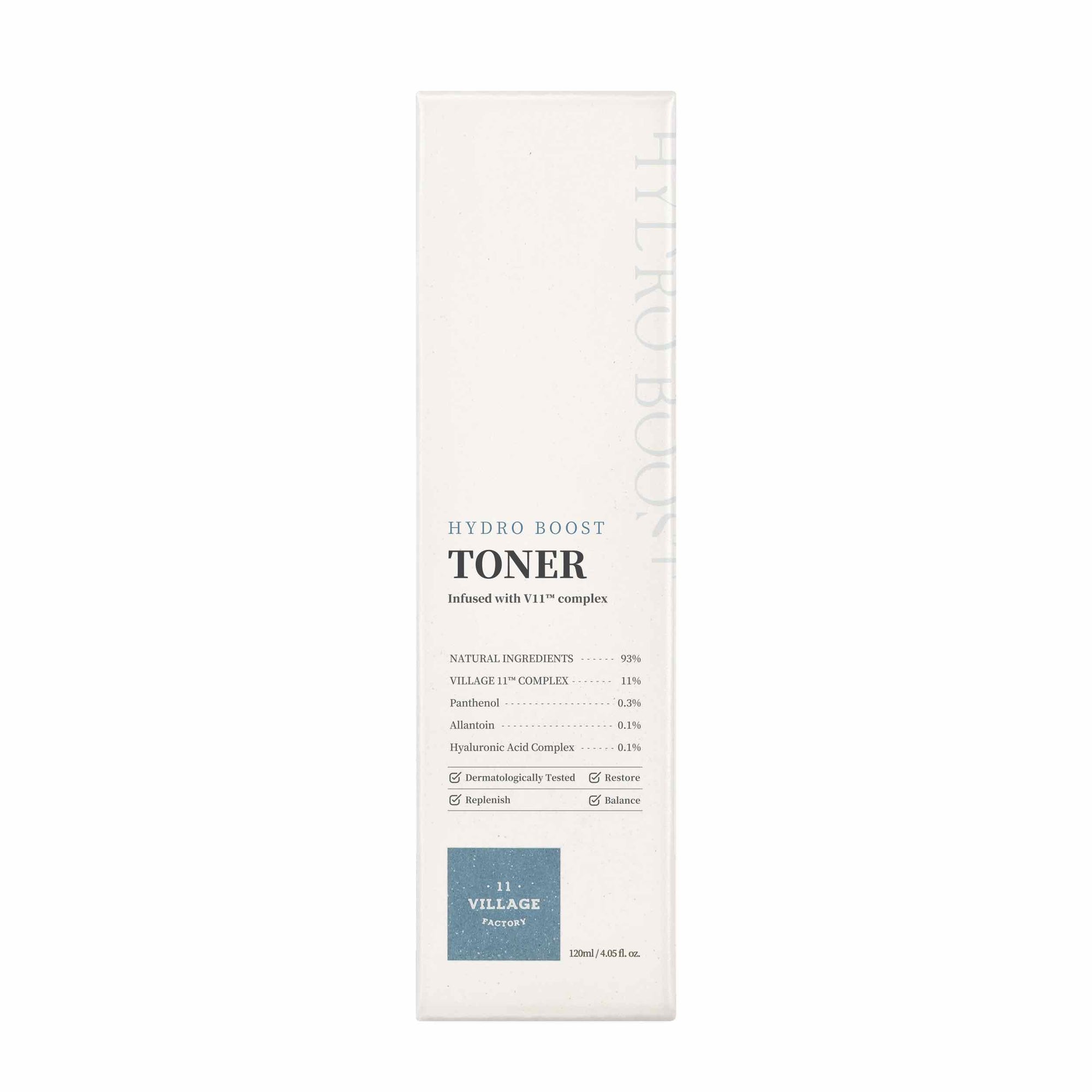 Village 11 Factory Hydro Boost Toner 120ml - Auryn Skin - Italia