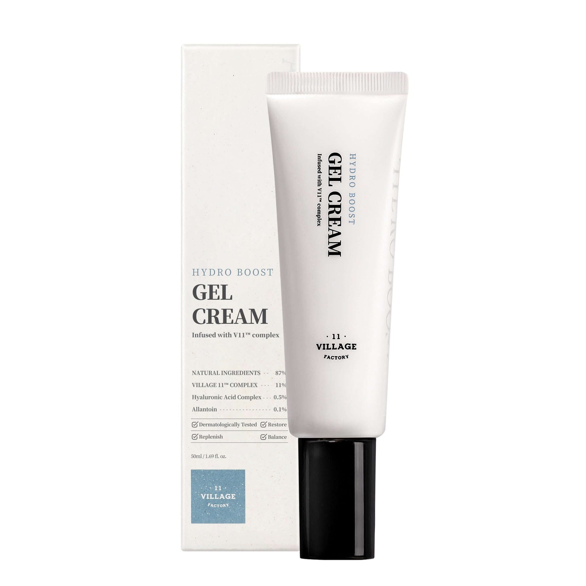Village 11 Factory Hydro Boost Gel Cream 50ml - Auryn Skin - Italia