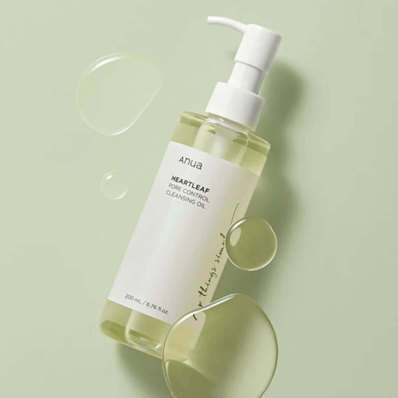 Anua Heartleaf Cleansing Oil 200ml - Auryn Skin - Italia