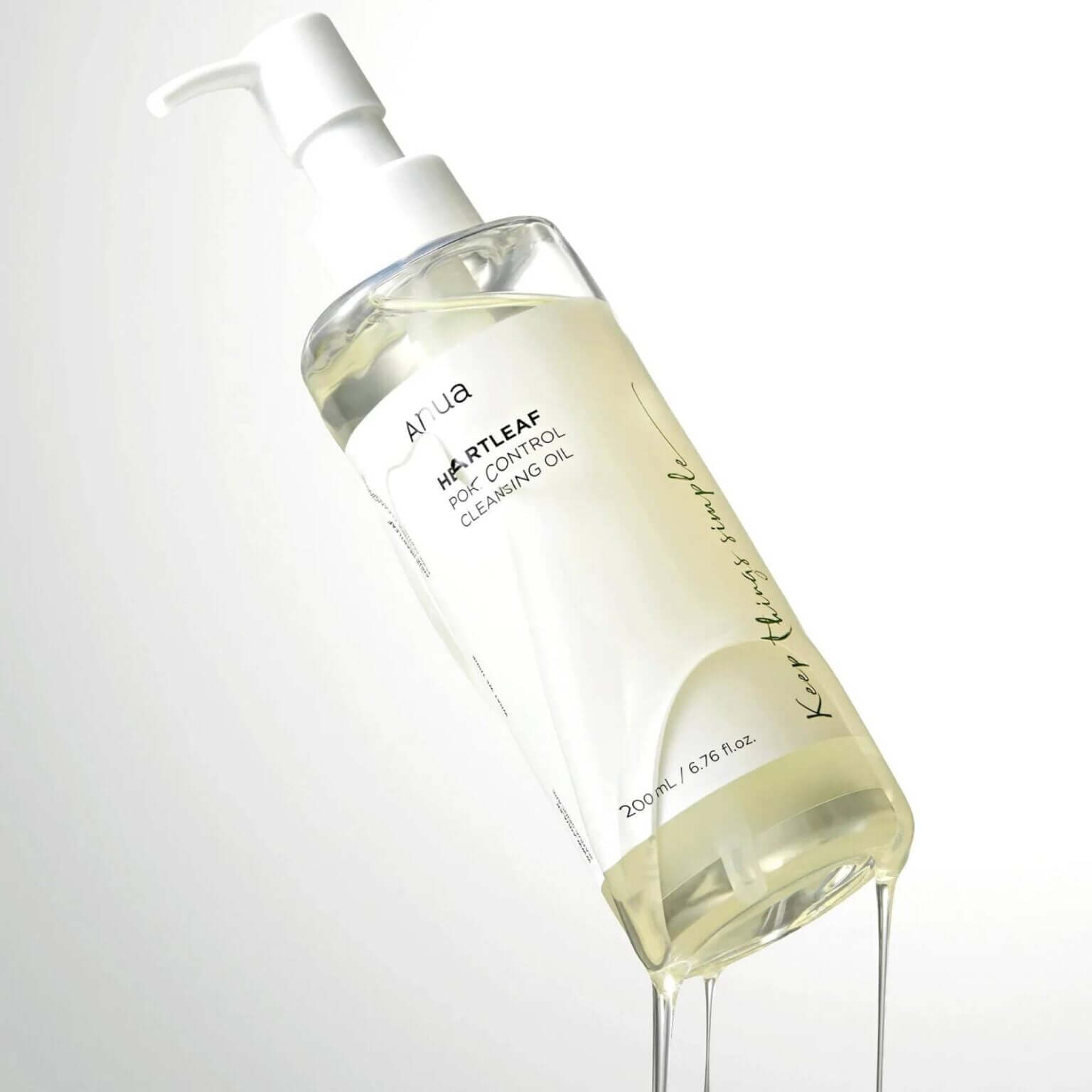 Anua Heartleaf Cleansing Oil 200ml - Auryn Skin - Italia