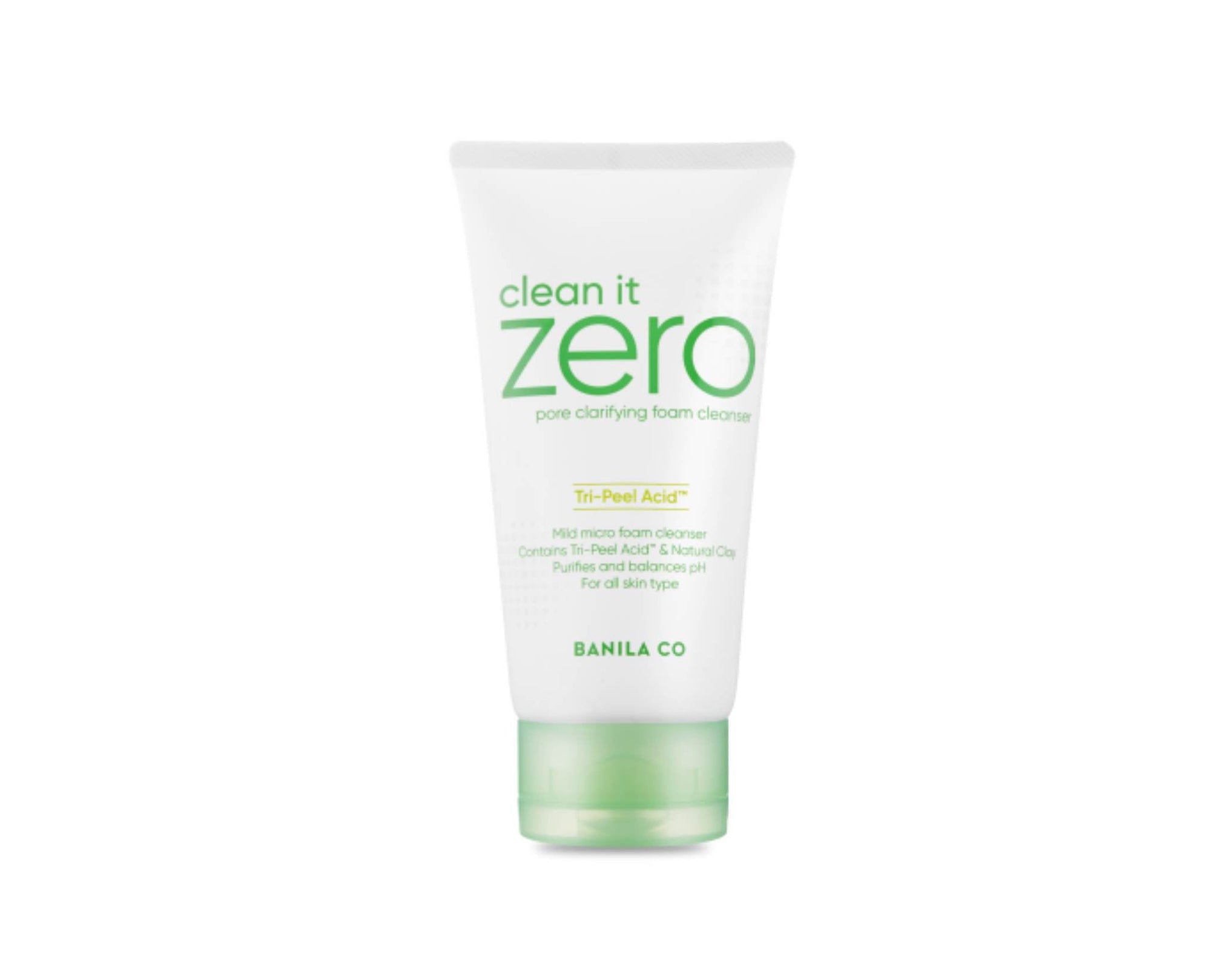 Banila Co - Clean It Zero Foam Cleanser Pore Clarifying 150ml - Auryn Skin - Italia