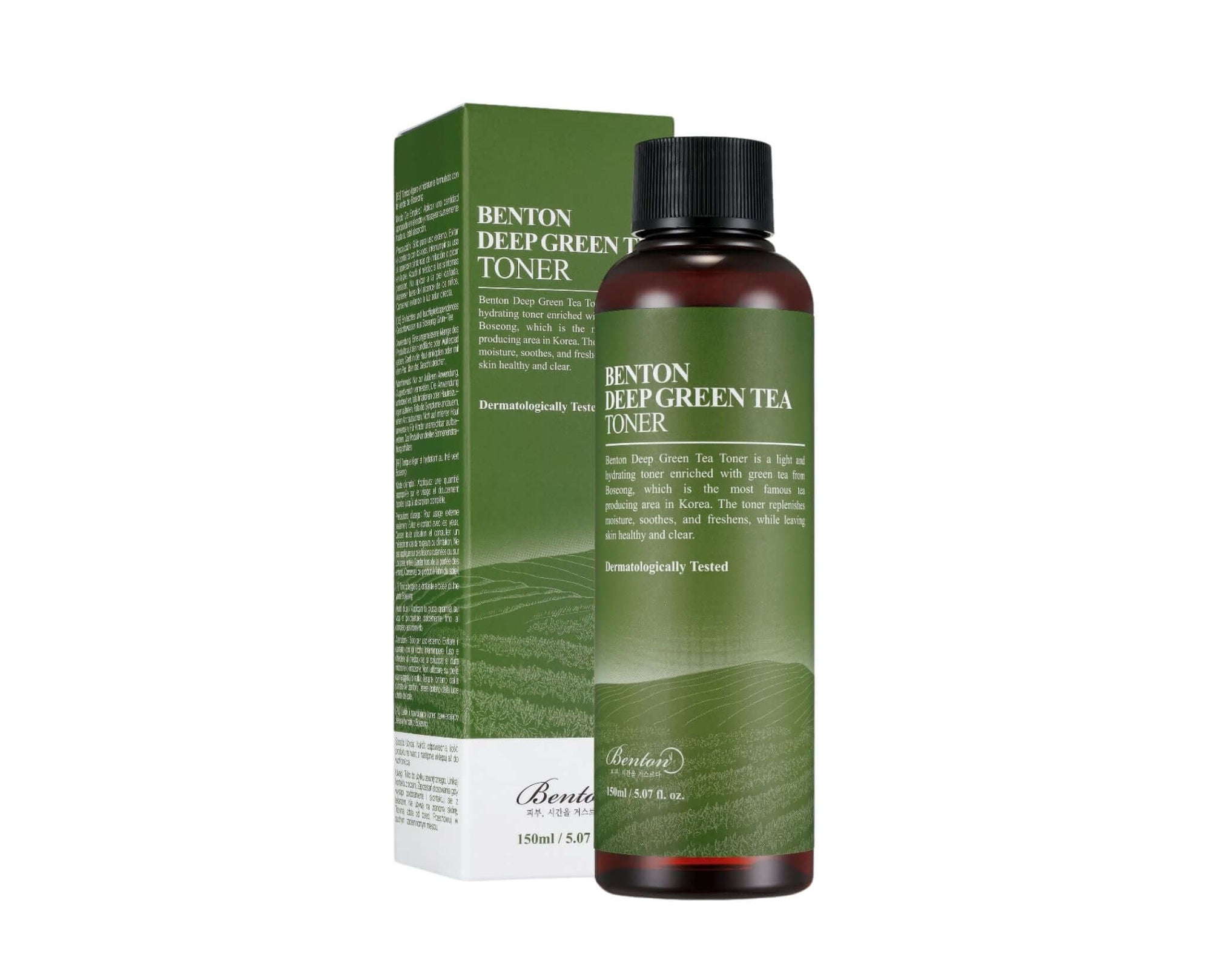 Benton Deep Green Tea Toner - Auryn Skin - Italia