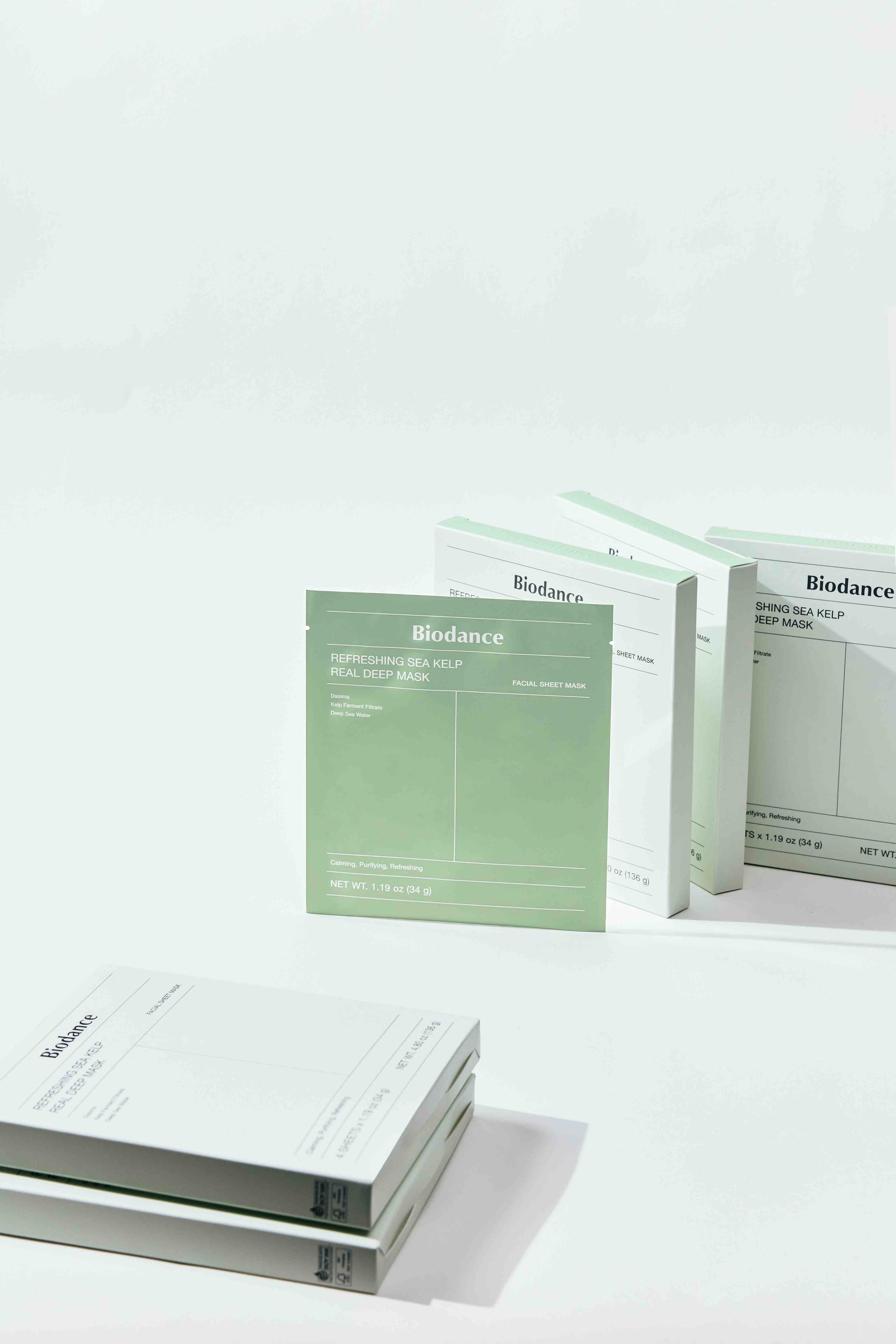 Biodance Refreshing Sea Kelp Real Deep Mask – maschera hydrogel lenitiva