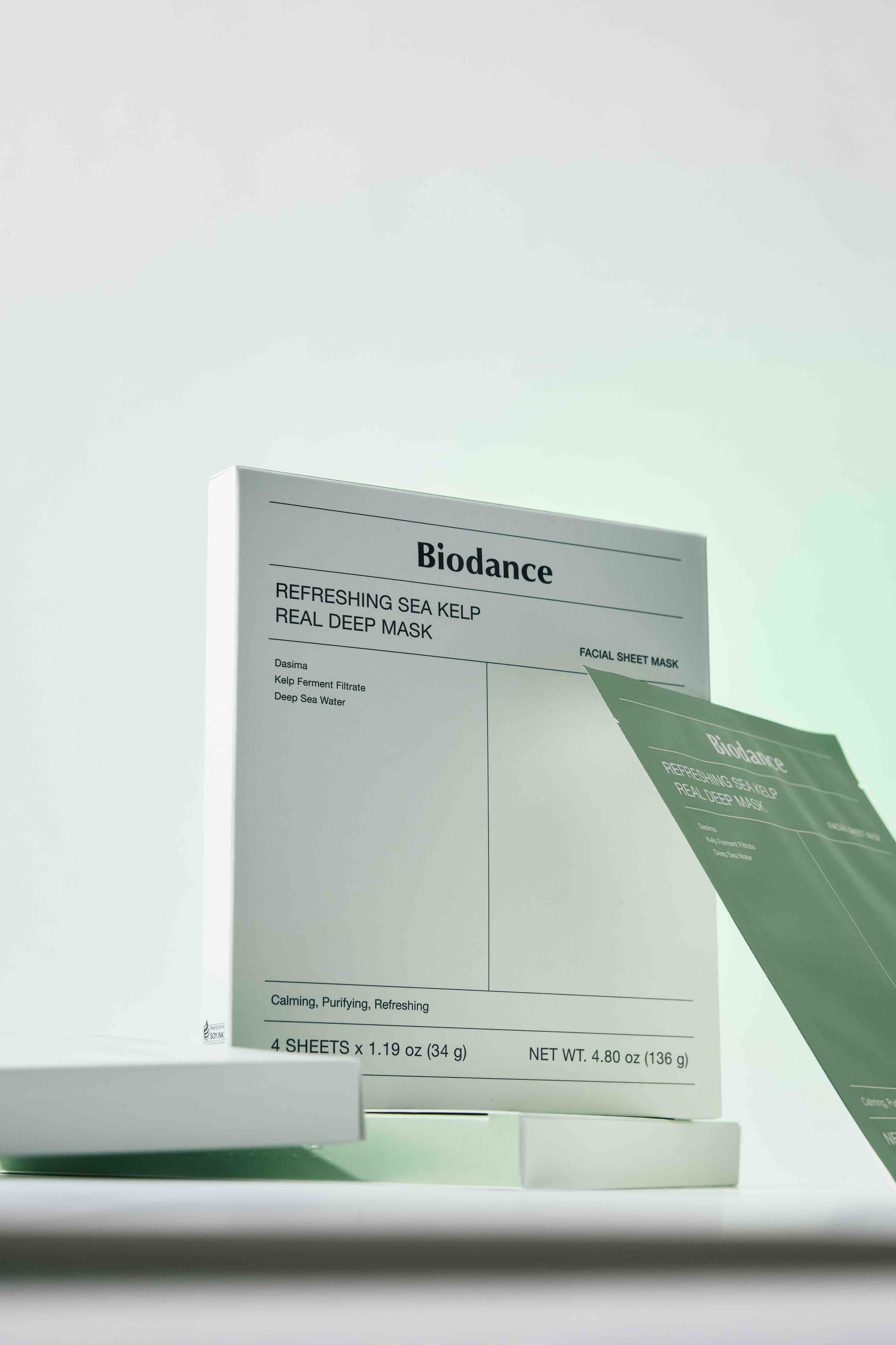 Biodance Refreshing Sea Kelp Real Deep Mask – maschera hydrogel lenitiva