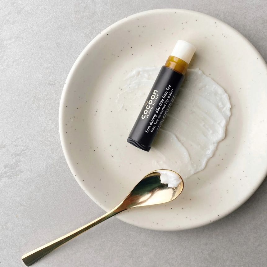 COCOON Ben Tre coconut lip balm 5g - Auryn Skin