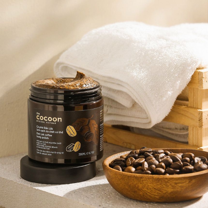 COCOON Dak Lak coffee body polish 200ml