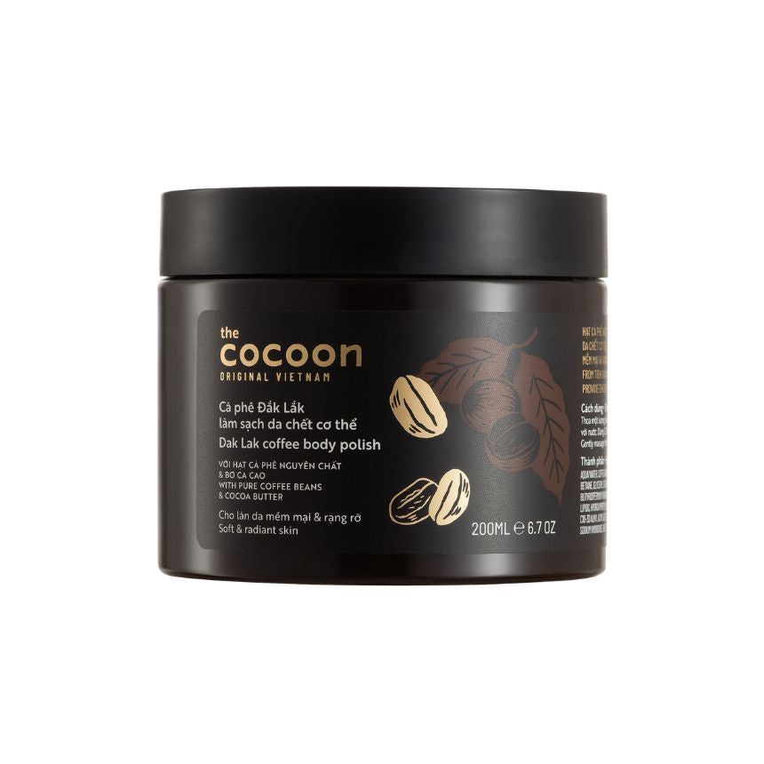 COCOON Dak Lak coffee body polish 200ml