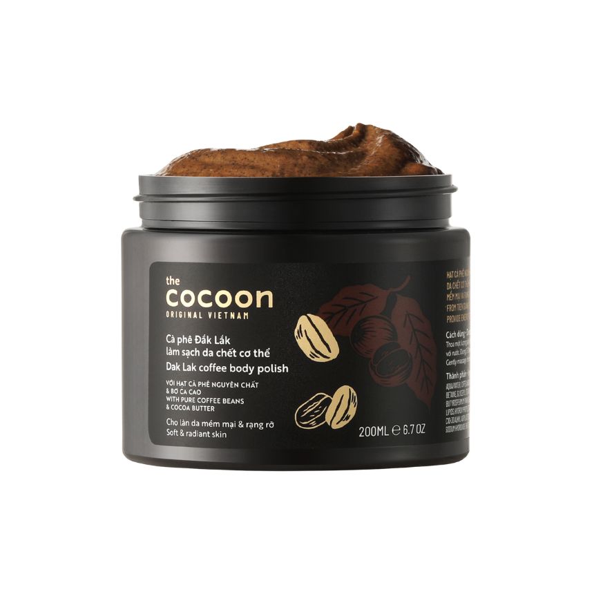 COCOON Dak Lak coffee body polish 200ml