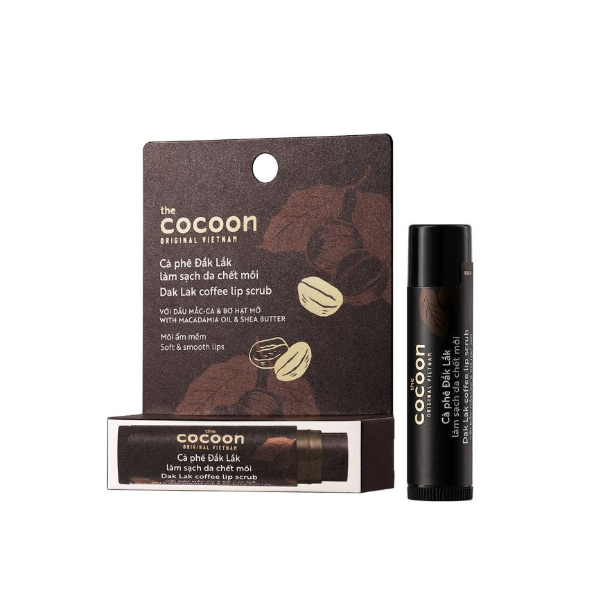 COCOON Dak Lak coffee lip scrub 5g - Auryn Skin
