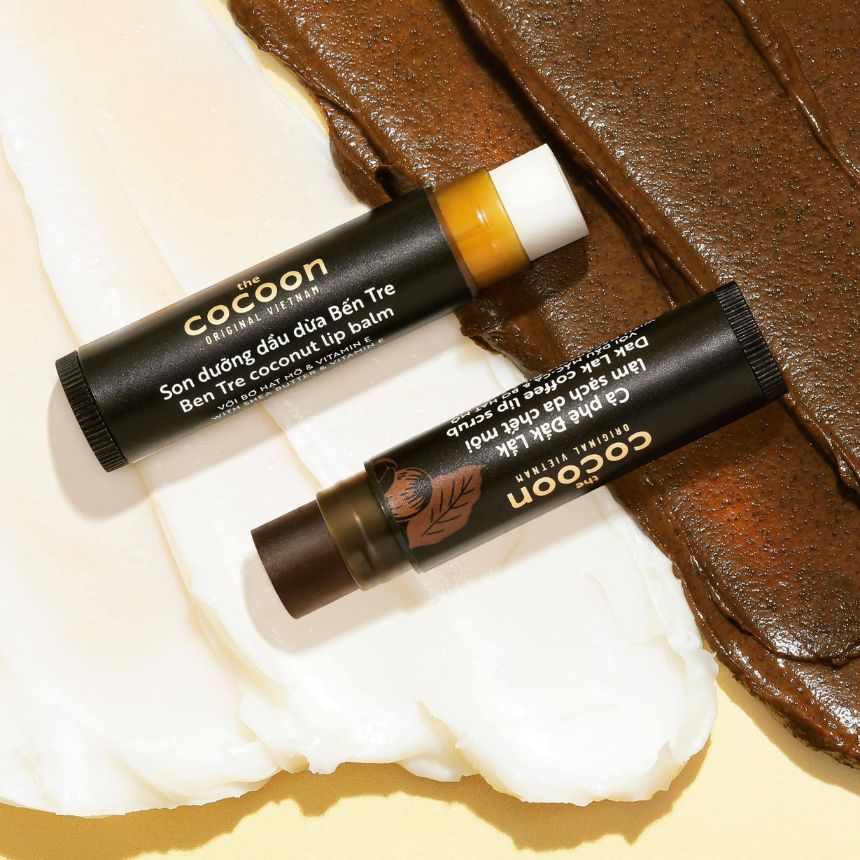COCOON Dak Lak coffee lip scrub 5g - Auryn Skin