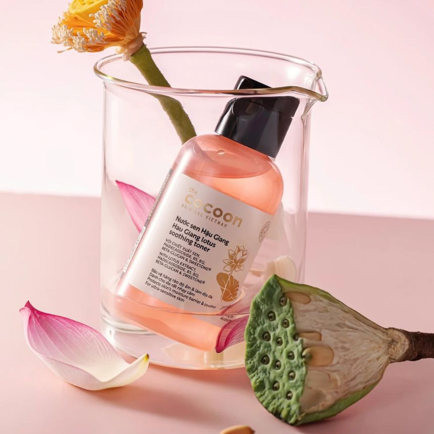 COCOON Hau Giang lotus soothing toner 140ml - Auryn Skin