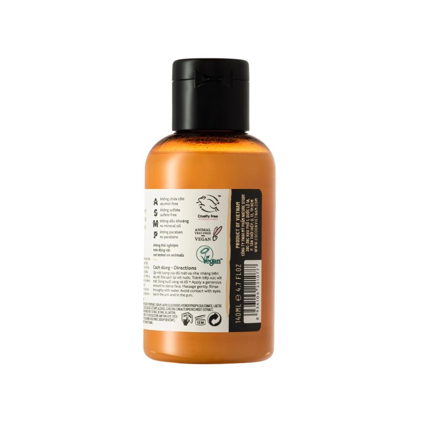 COCOON Hung Yen turmeric cleanser 140ml