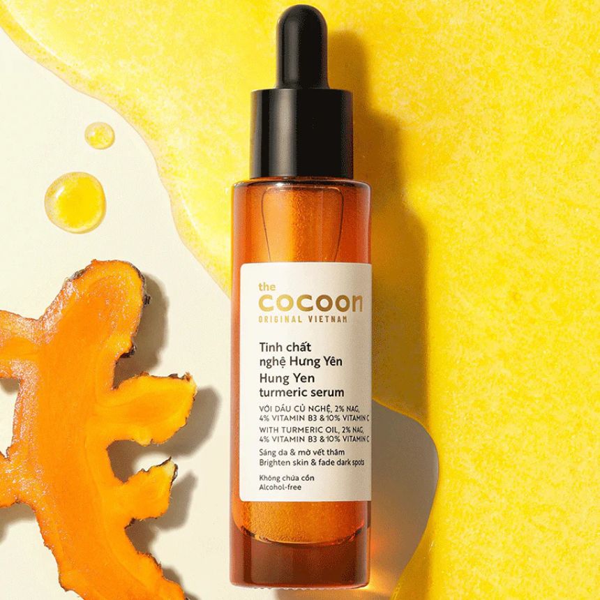 COCOON Hung Yen turmeric serum C10 30ml - Auryn Skin