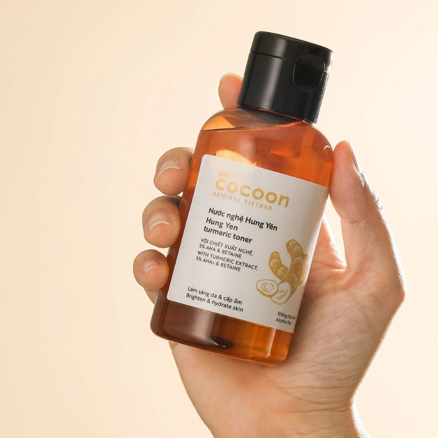COCOON Hung Yen turmeric toner 140ml - Auryn Skin