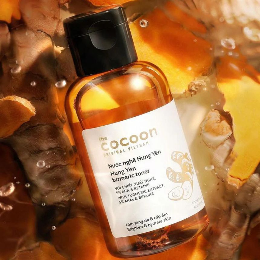 COCOON Hung Yen turmeric toner 140ml - Auryn Skin