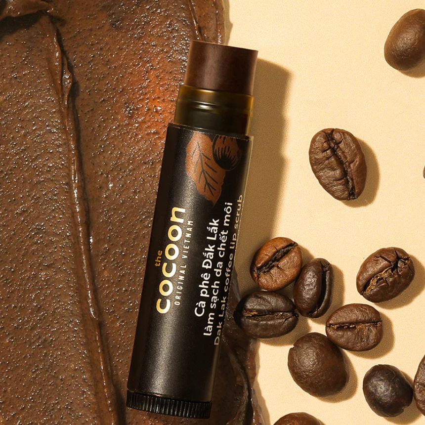 COCOON Dak Lak coffee lip scrub 5g - Auryn Skin