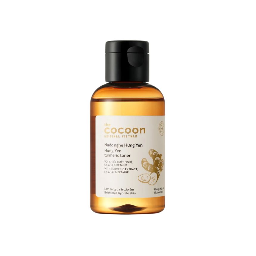 COCOON Hung Yen turmeric toner 140ml - Auryn Skin