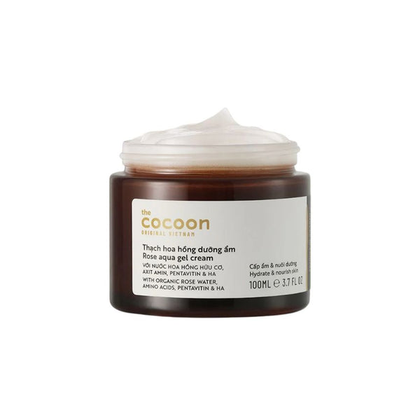 COCOON Rose aqua gel cream 30/100ml - Auryn Skin