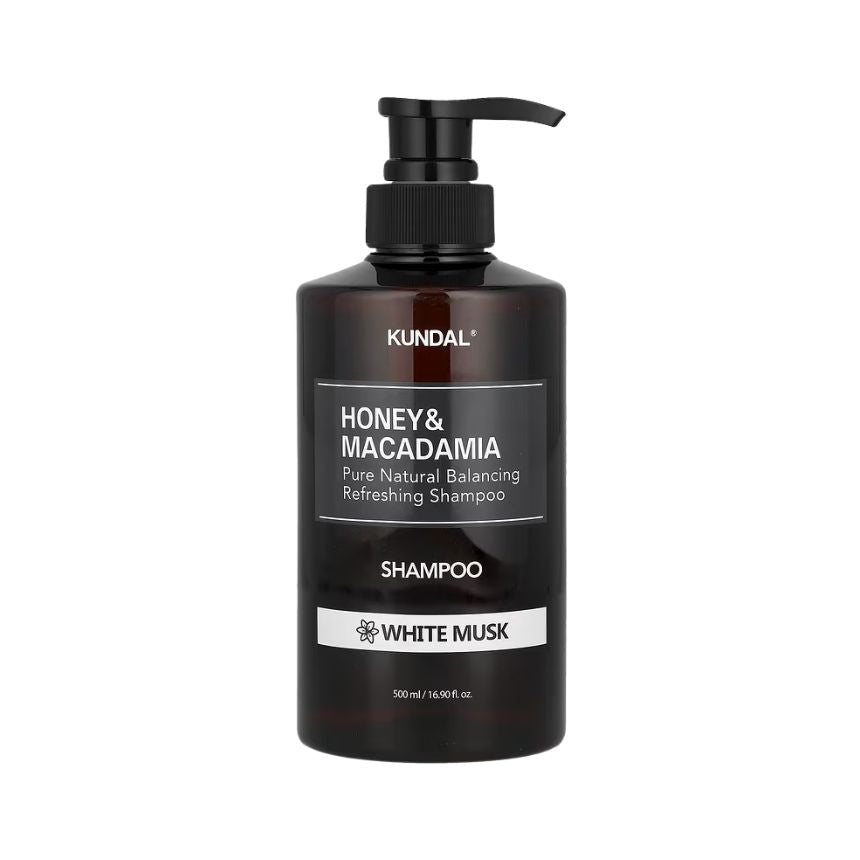 KUNDAL Honey &amp; Macadamia Nature Shampoo White Musk 500ml