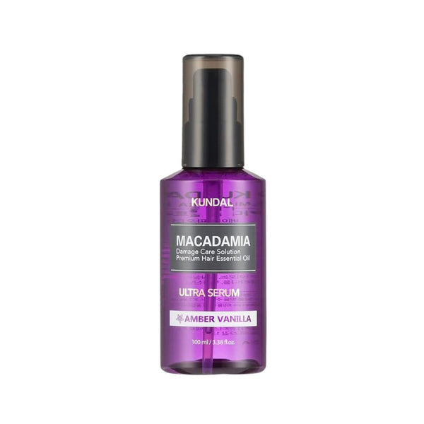 KUNDAL Macadamia Hair Serum, Amber Vanilla 100ml - Auryn Skin