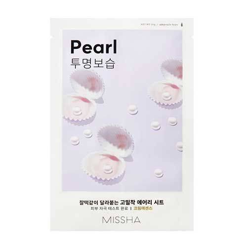 Missha - Airy Fit Sheet Mask (Pearl) - Auryn Skin - Italia