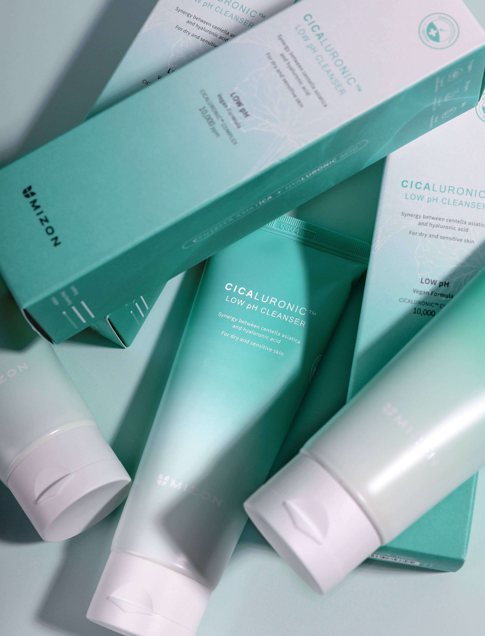 Mizon Cicaluronic Low pH Cleanser - Auryn Skin - Italia