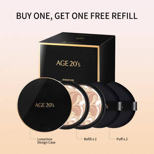 AGE20s Signature Essence Cover Pact Intense Cover + Refill - Auryn Skin - Italia