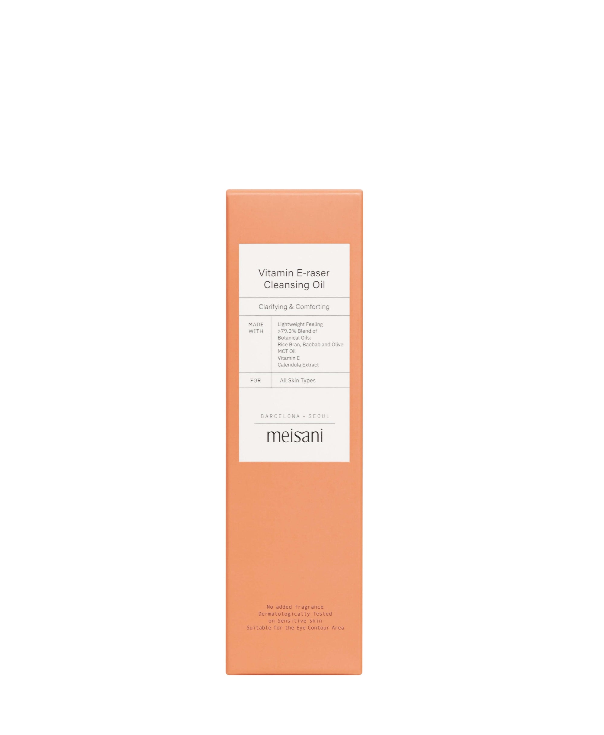 Meisani Vitamin E-Raser Cleansing Oil - Auryn Skin - Italia