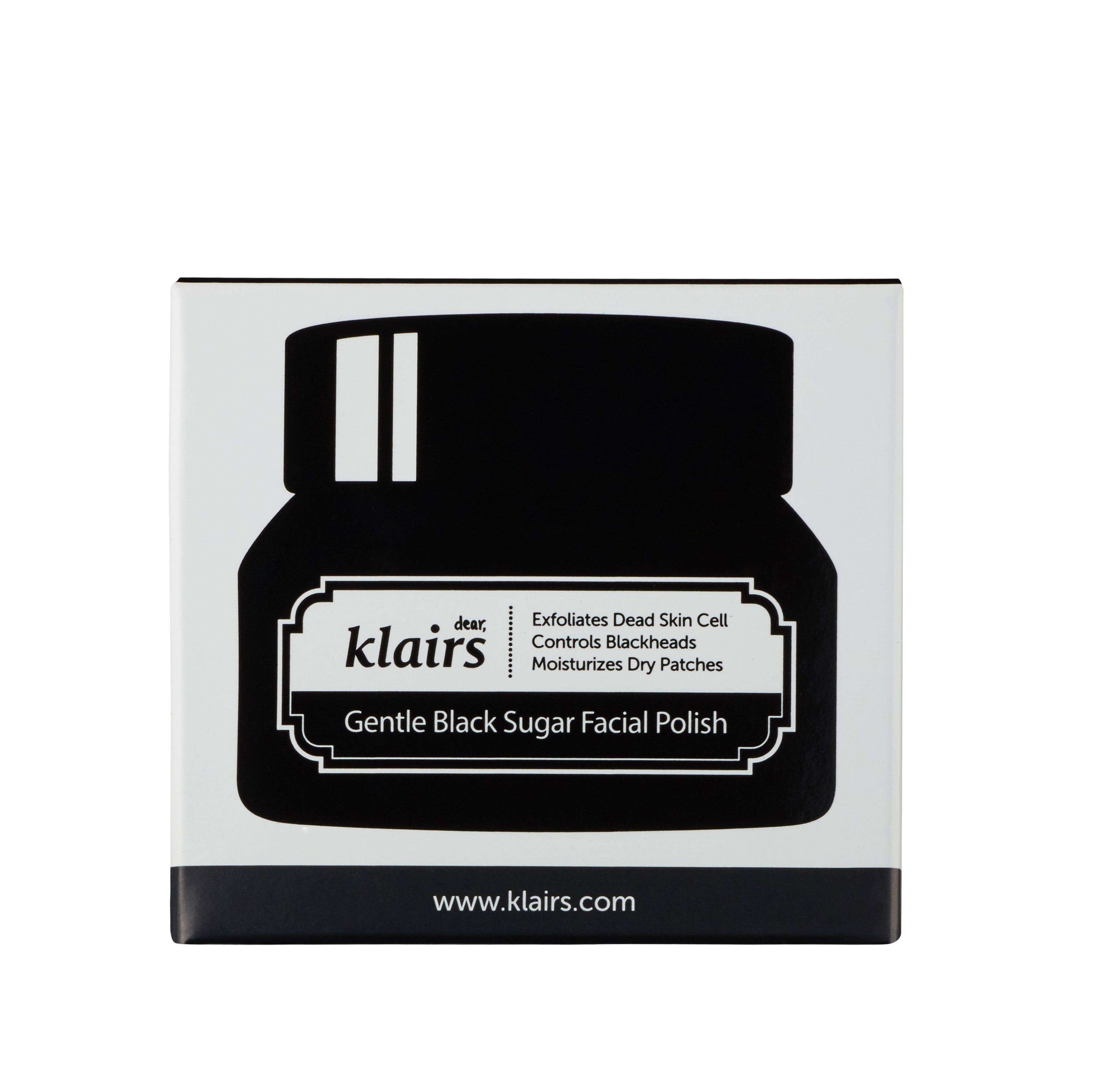 Klairs Gentle Black Sugar Facial Polish - Auryn Skin - Italia