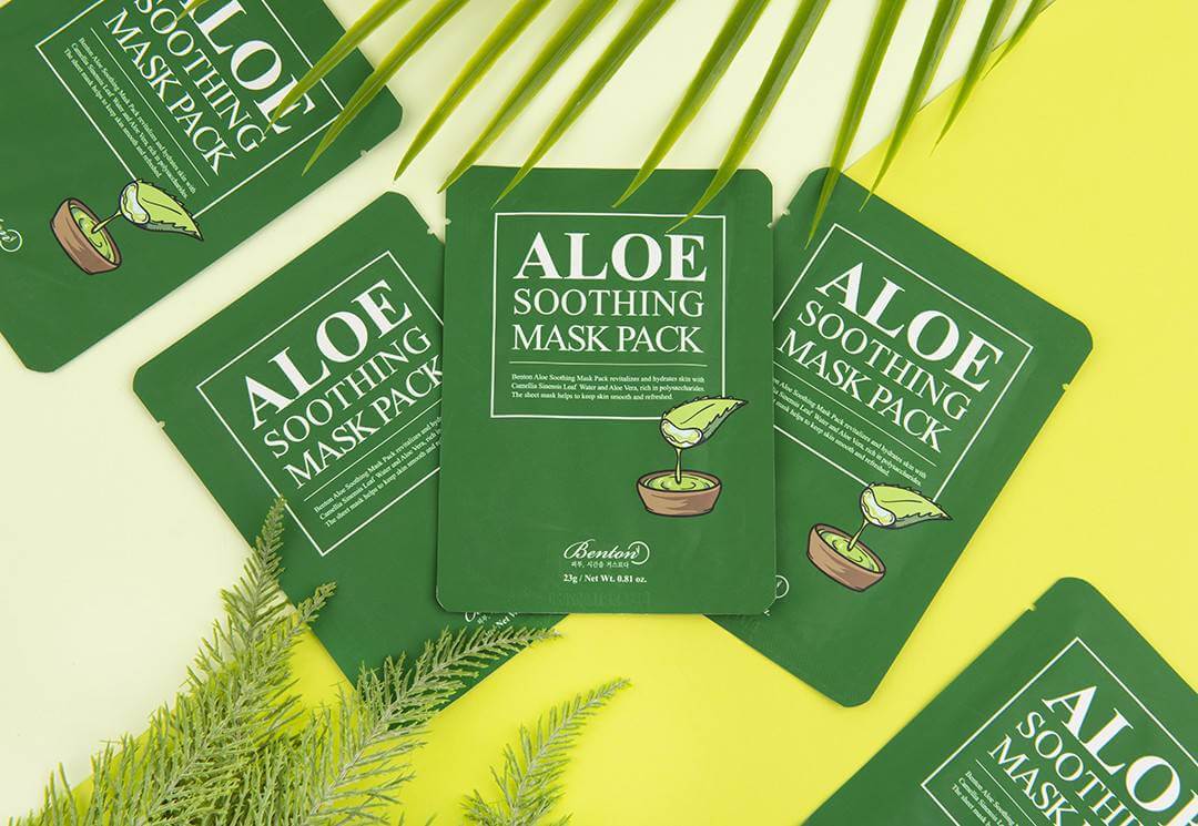 Benton Aloe Soothing Mask - Auryn Skin - Italia