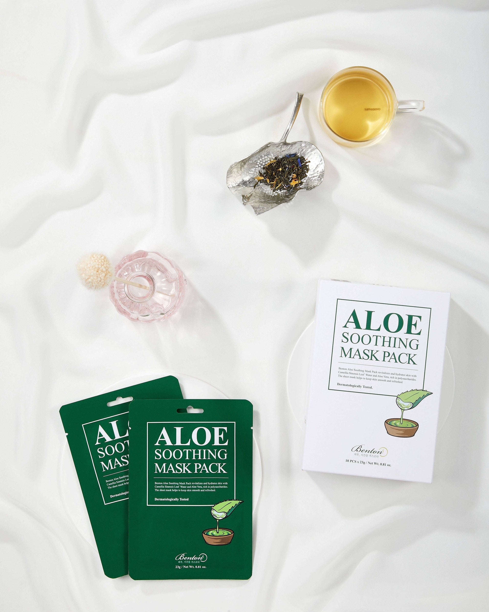 Benton Aloe Soothing Mask - Auryn Skin - Italia