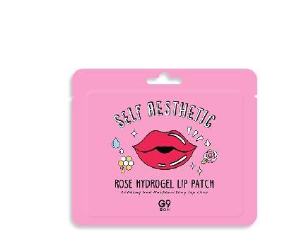 G9 Skin Self Aesthetic Rose Hydrogel Lip Patch - Auryn Skin - Italia
