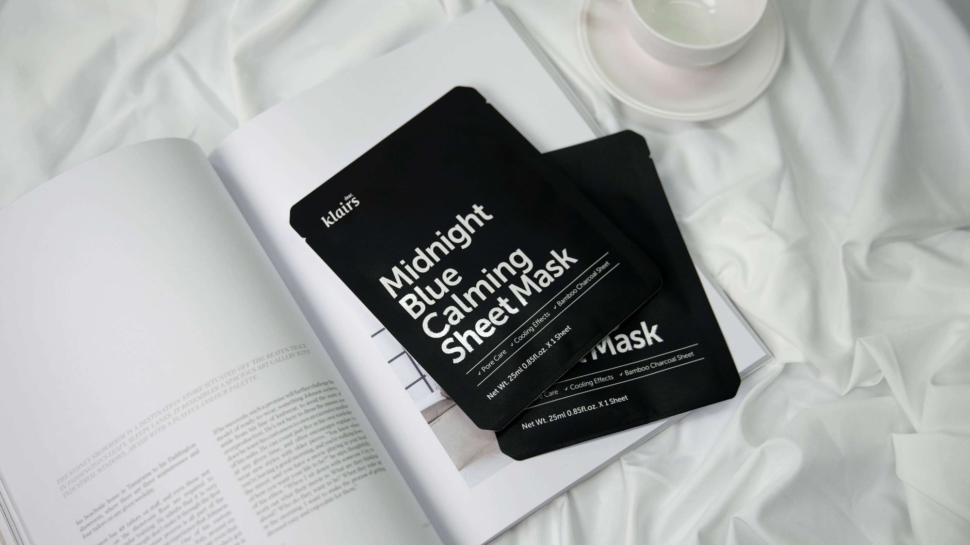 Klairs Midnight Blue Calming Sheet Mask - Auryn Skin - Italia