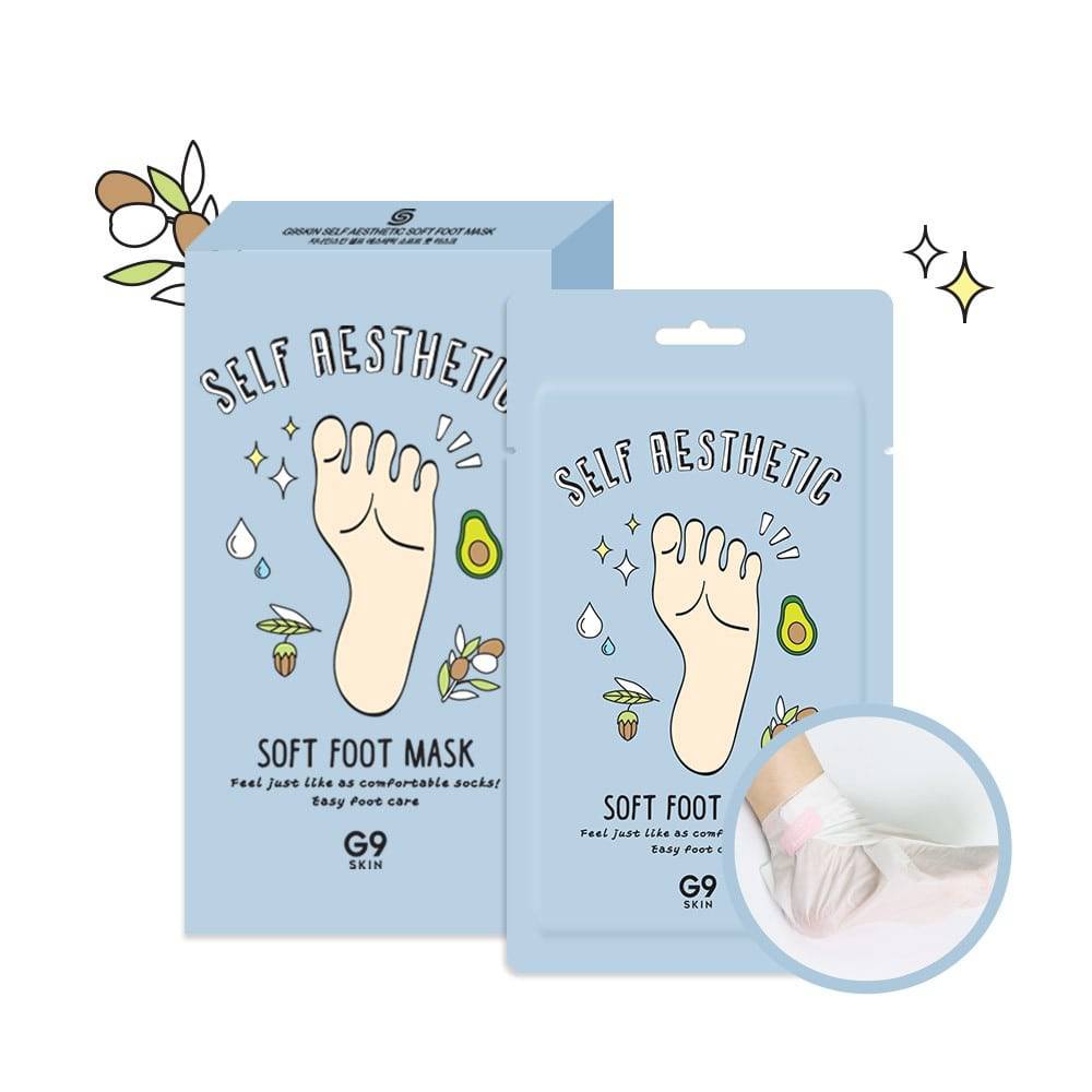 G9 Skin Self Aesthetic Soft Foot Mask - Auryn Skin - Italia