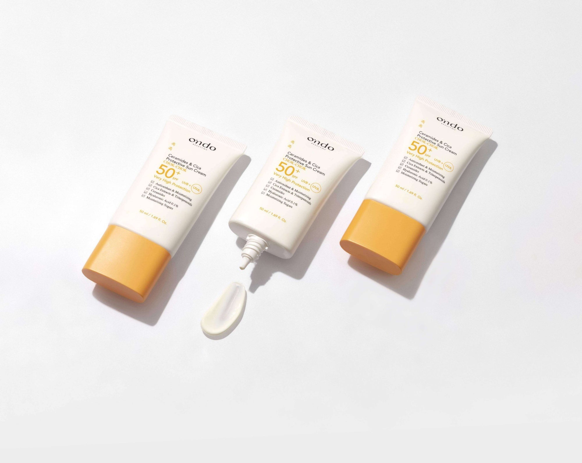 Ondo Ceramides & Cica Protective Sun Cream - Auryn Skin - Italia