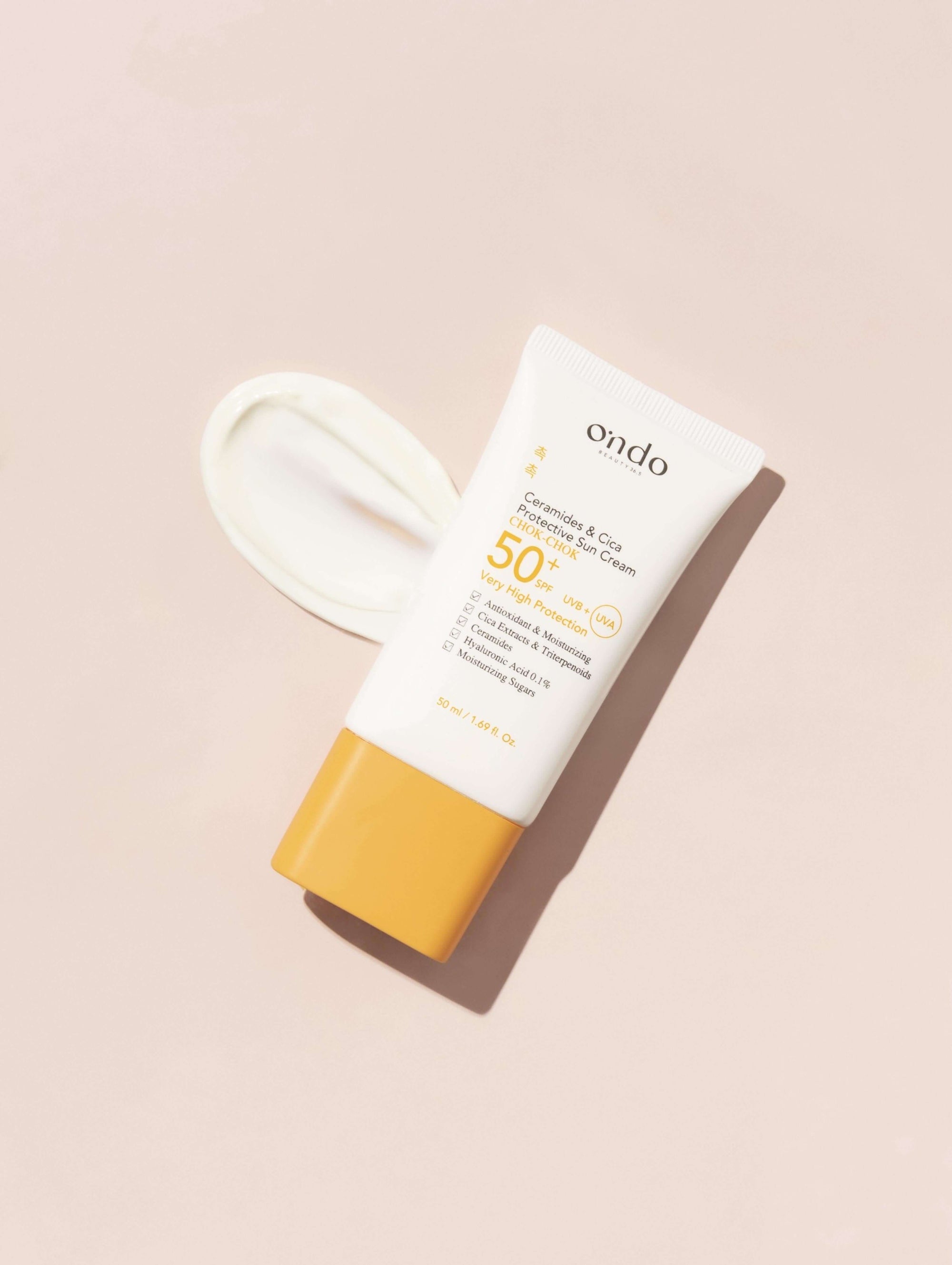 Ondo Ceramides & Cica Protective Sun Cream - Auryn Skin - Italia