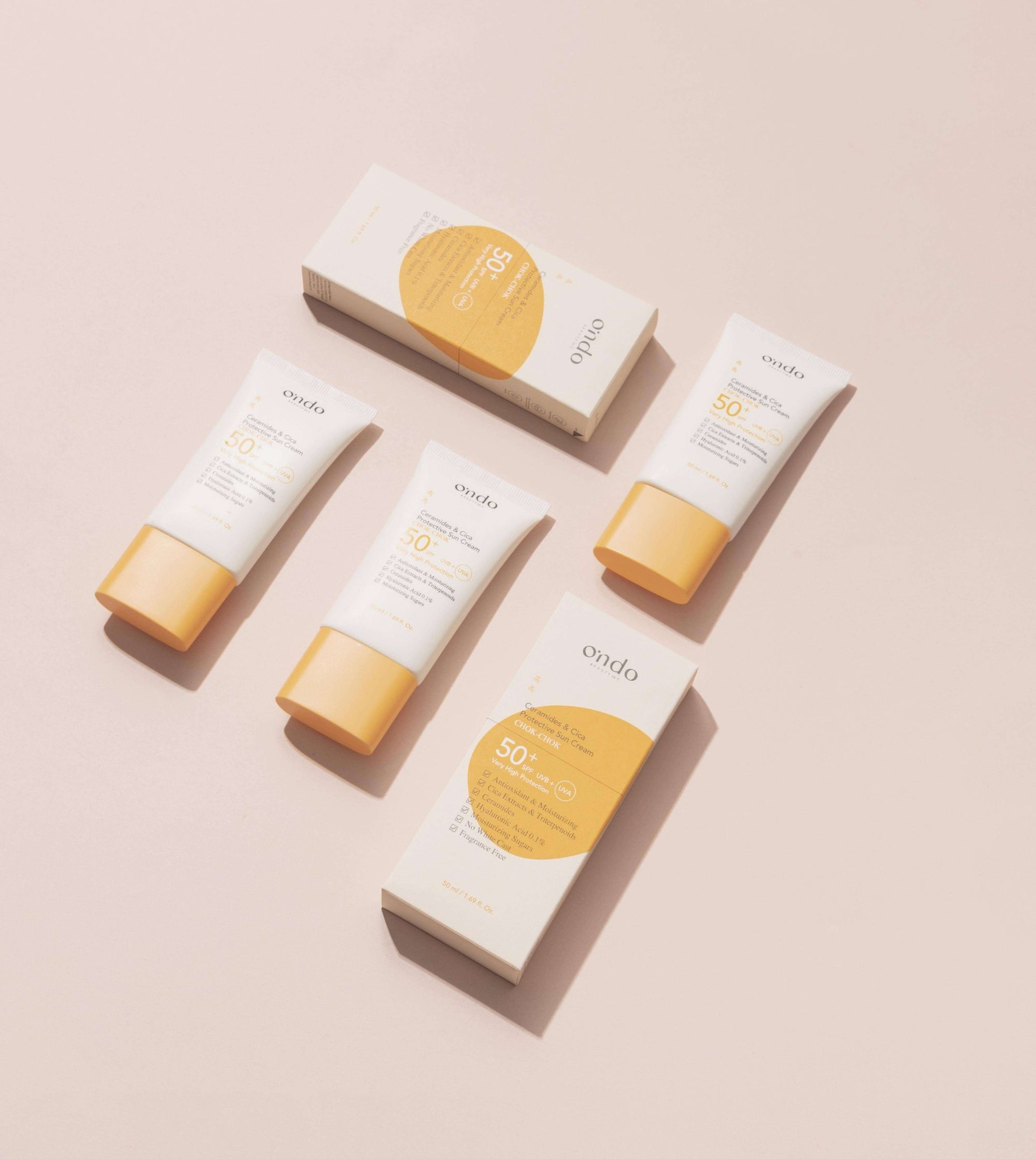 Ondo Ceramides & Cica Protective Sun Cream - Auryn Skin - Italia