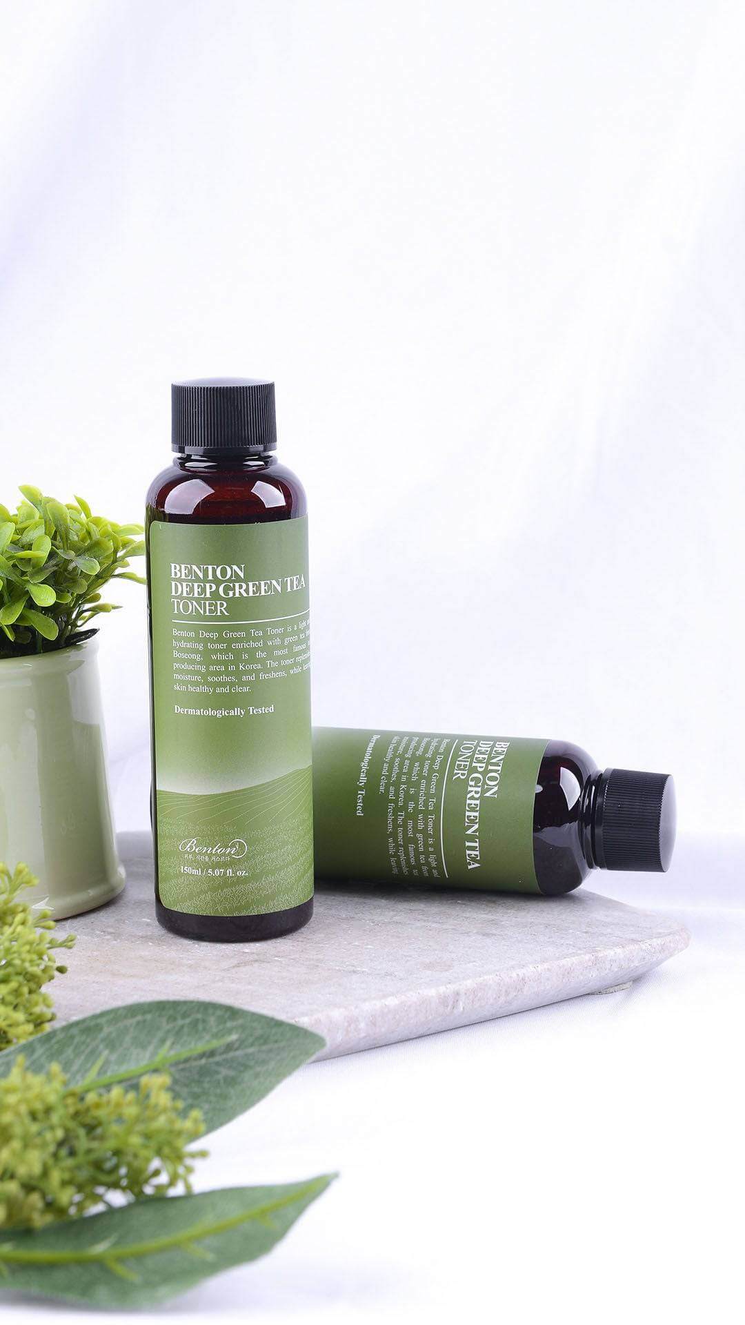 Benton Deep Green Tea Toner - Auryn Skin - Italia