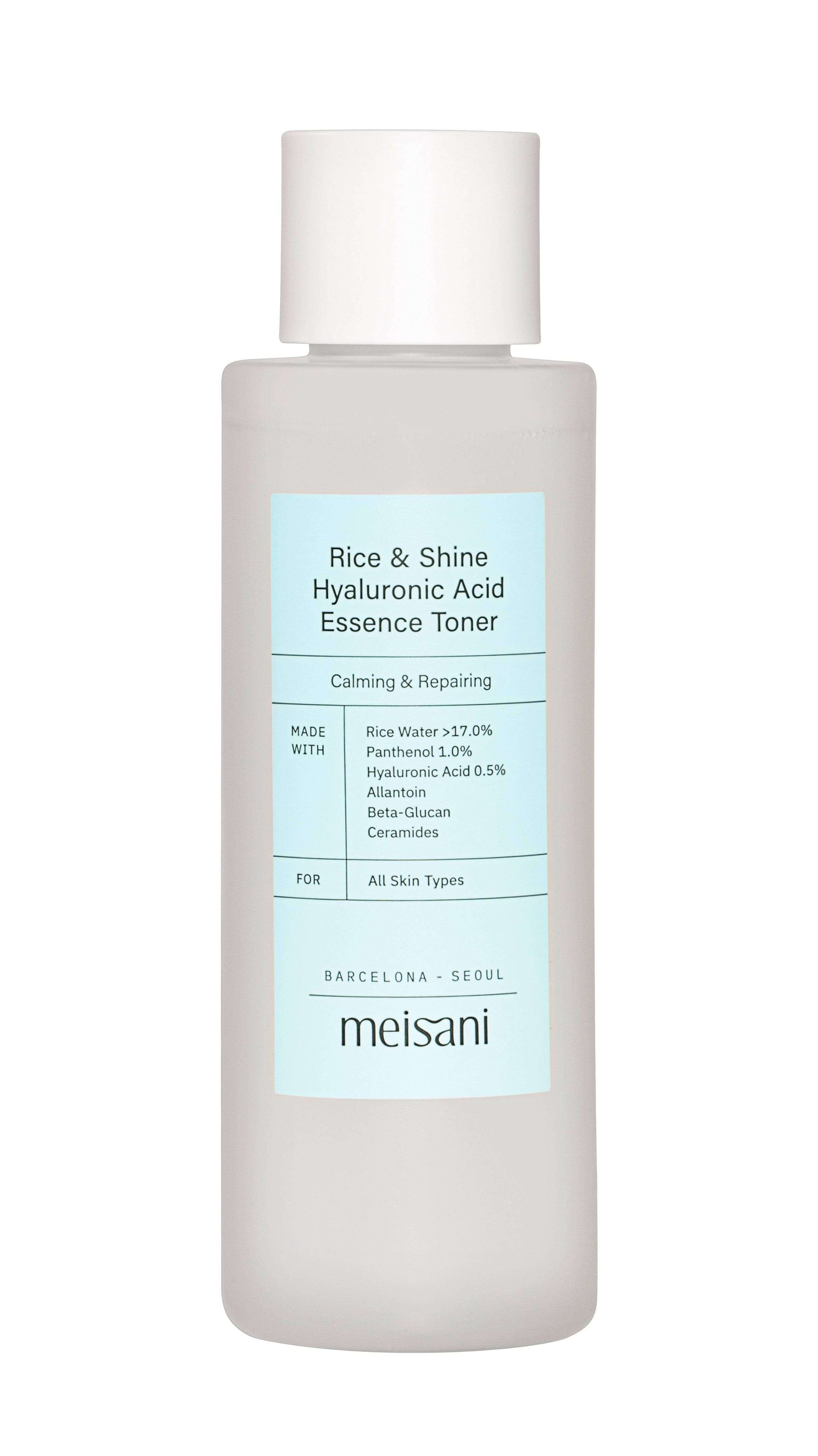 Meisani Rice And Shine Hyaluronic Acid Essence Toner - Auryn Skin - Italia