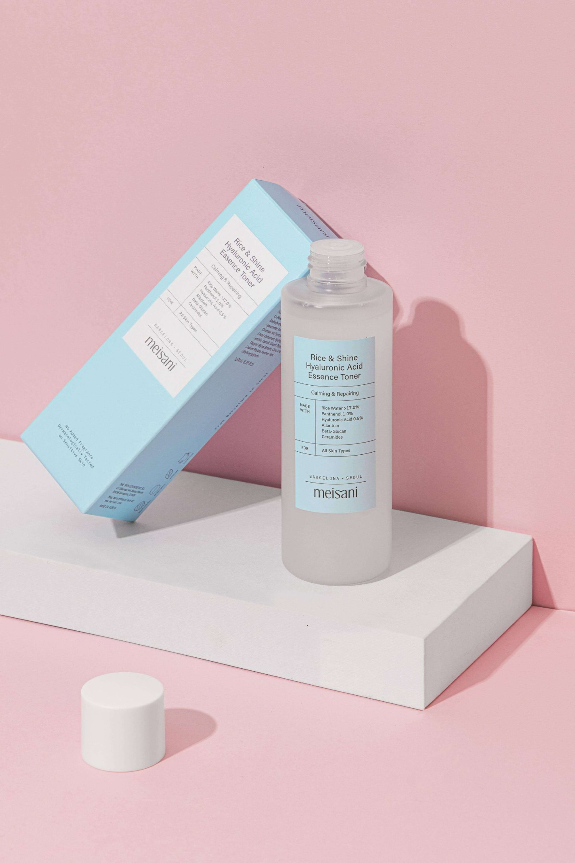 Meisani Rice And Shine Hyaluronic Acid Essence Toner - Auryn Skin - Italia