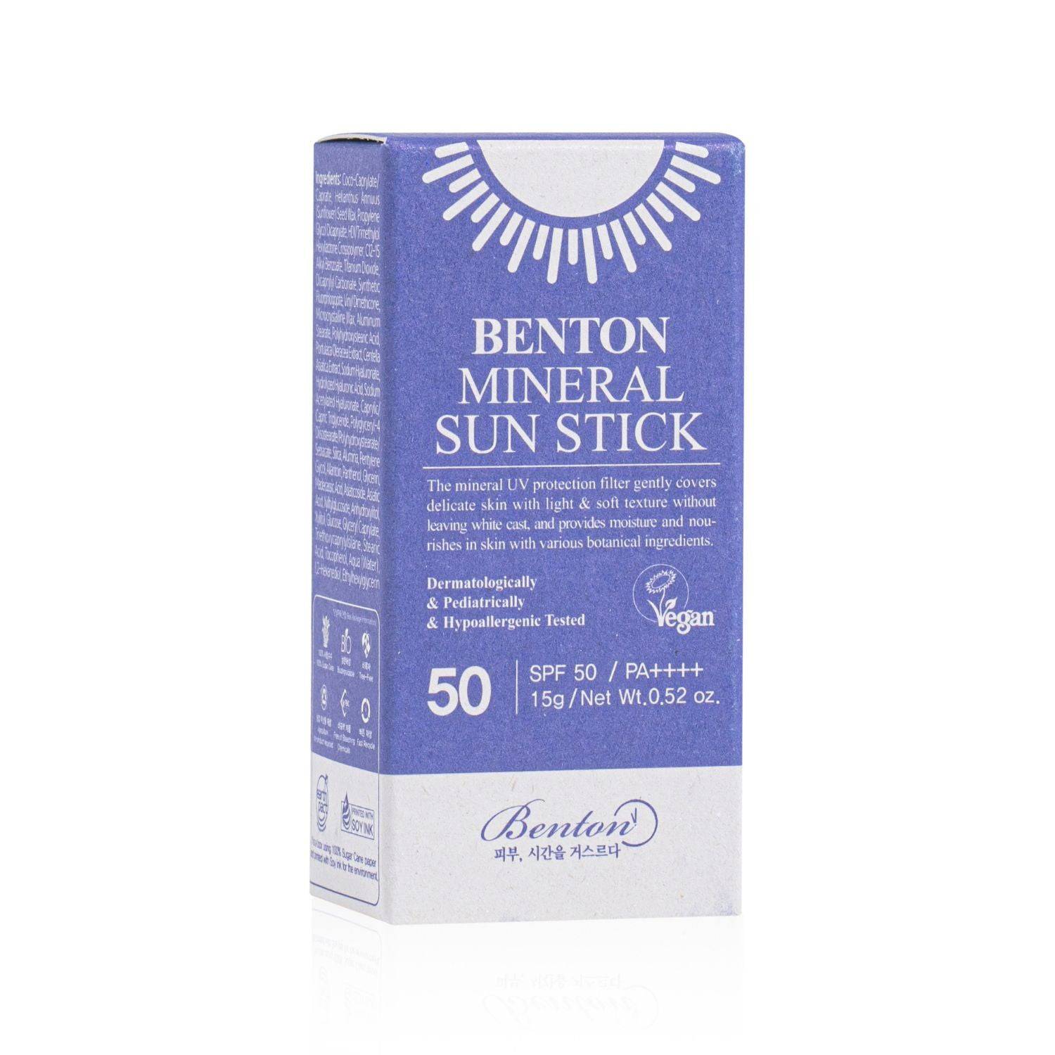 Benton Uv Mineral Sun Stick Spf50+/Pa++++ - Auryn Skin - Italia