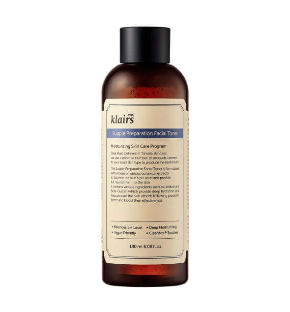 Klairs Supple Preparation Facial Toner 180ml - Auryn Skin - Italia